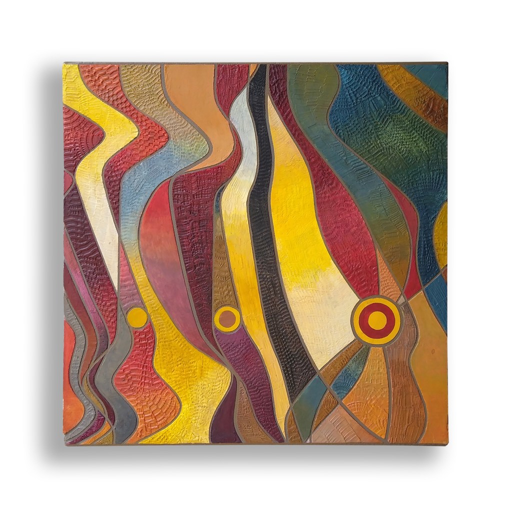 Isadore Michas  Vivid topography #2 front view